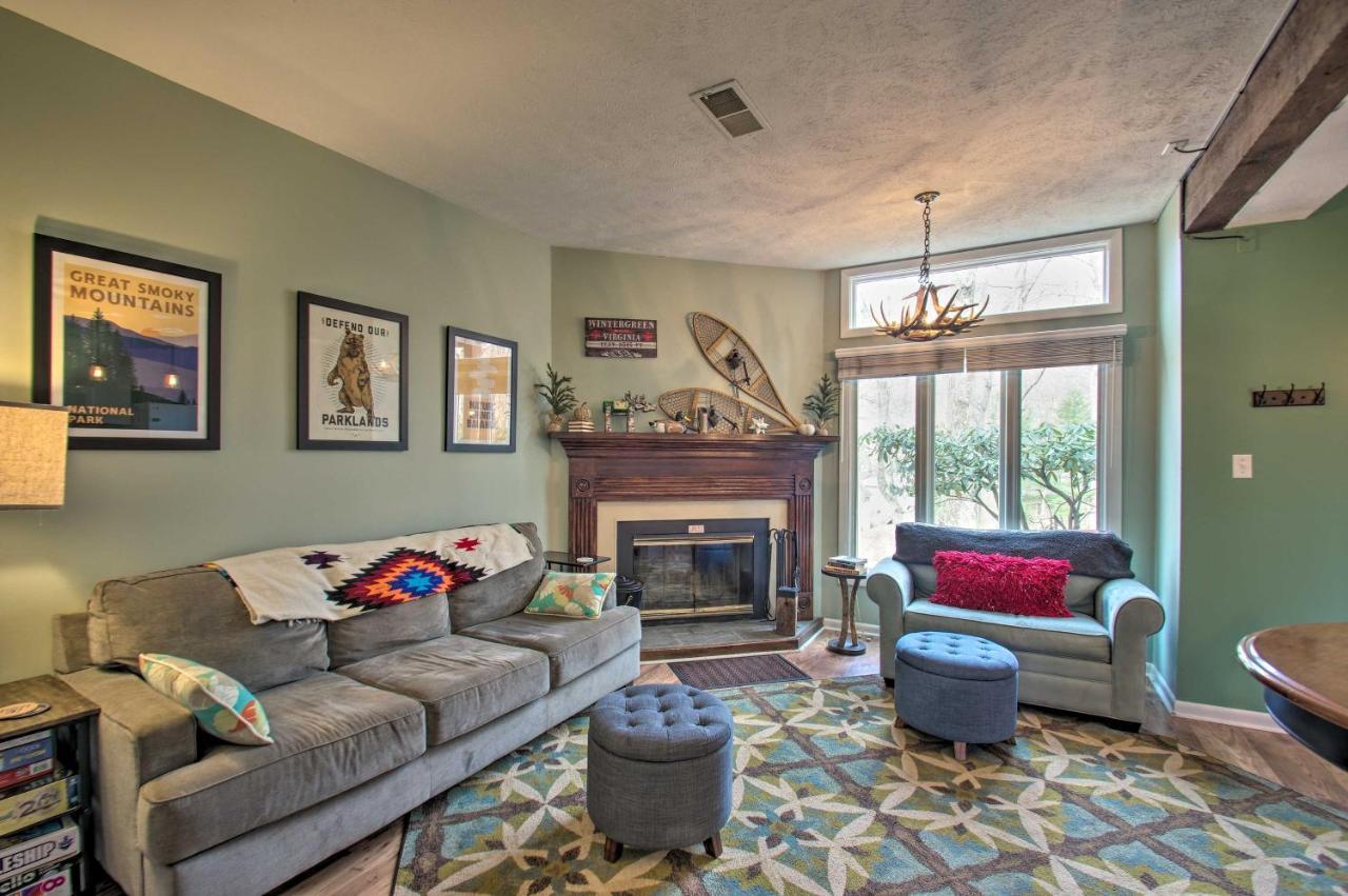 Lyndhurst Wintergreen Resort Mountain Condo With Pool Access! מראה חיצוני תמונה